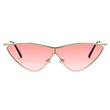 Fontana - Women Metal Cat Eye Sunglasses