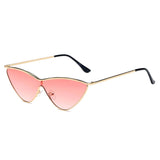 Fontana - Women Metal Cat Eye Sunglasses