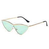 Fontana - Women Metal Cat Eye Sunglasses