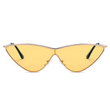 Fontana - Women Metal Cat Eye Sunglasses