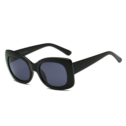 Wavly - Retro Rectangle Oversize Sunglasses